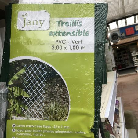 Treillis Extensible Vert 1x2M