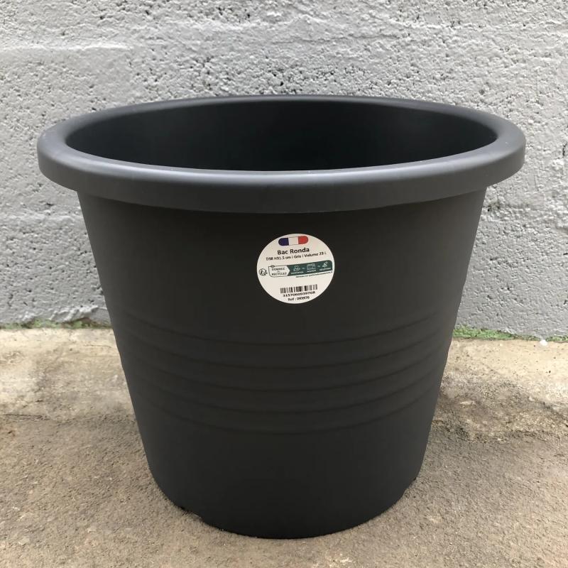 Pot Rond Ronda Gris D47 