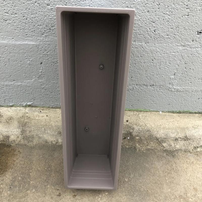 Jardiniere Ronde Taupe 50cm