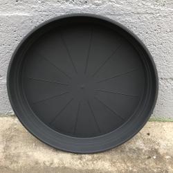Soucoupe Gris Paillete D20