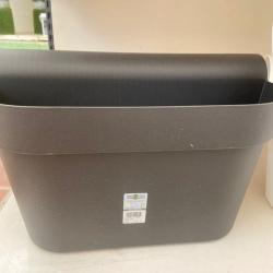 Jardiniere Up Noire 50cm 