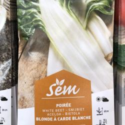 Poirée Blonde Carde Blanche dit Blette 