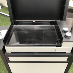 Plancha Premium Gaz 75cm Acier Gris 