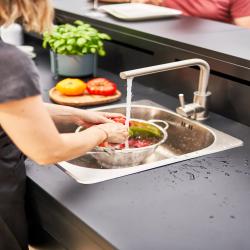 Support Evier Inox avec bar 
