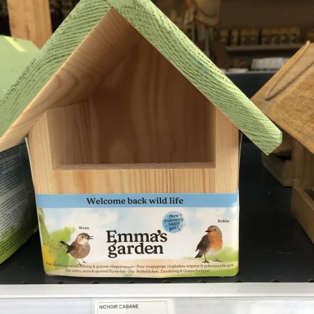 Nichoir Cabane Oiseau de la nature 