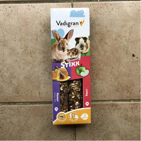 Stick Fruit Miel Lapins Hamsters Cobaye 