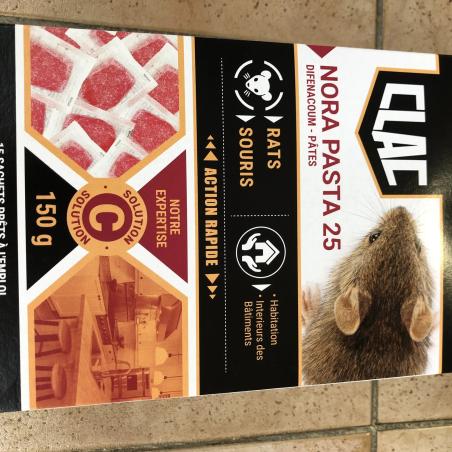 Raticide Souricide Pates Fraiche 150g