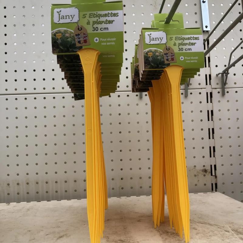 Etiquette de Culture 30cm lot de 5