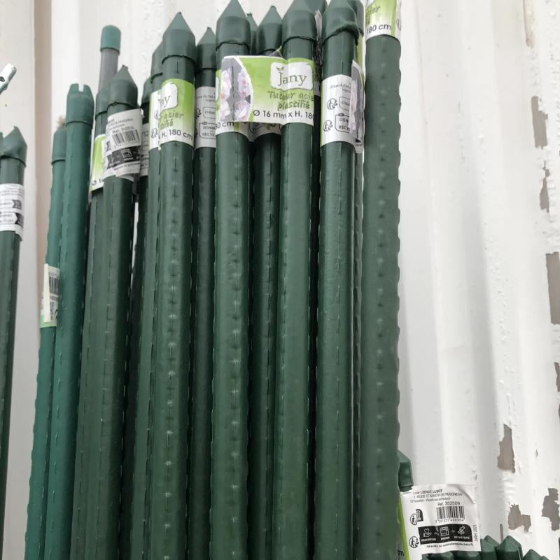 Tuteur Acier Plastifié 180cm 