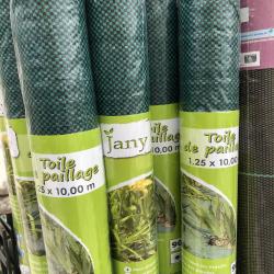 Toile Tissée Verte Plantation  1.25x10M 