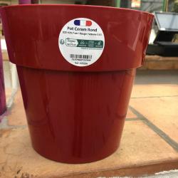 Pot Ceram Rouge D22