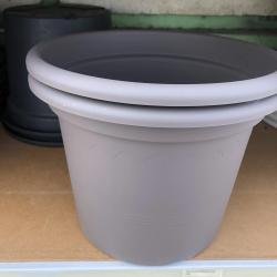 Pot Geo Taupe D70
