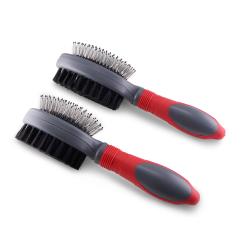 Brosse Double matériaux chien chats 